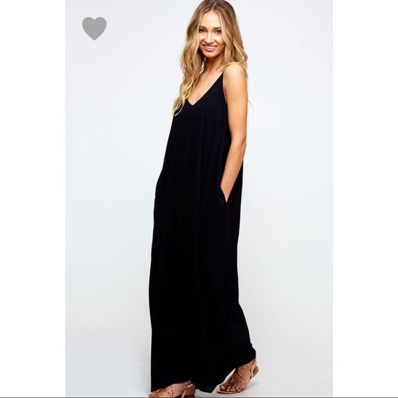 Taylor Maxi Dress - Black - Picture 3 of 5